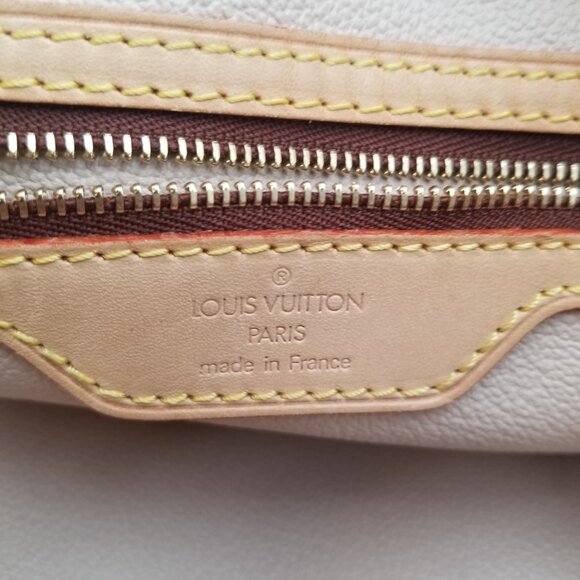 Louis Vuitton Louise Bucket Shoulder Bag Monogram Brown Canvas w/COA - Picture 11 of 13